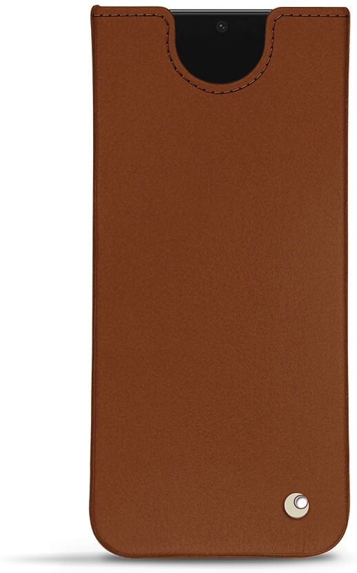 Noreve Funda de piel Samsung Galaxy S21 Perpétuelle Marron