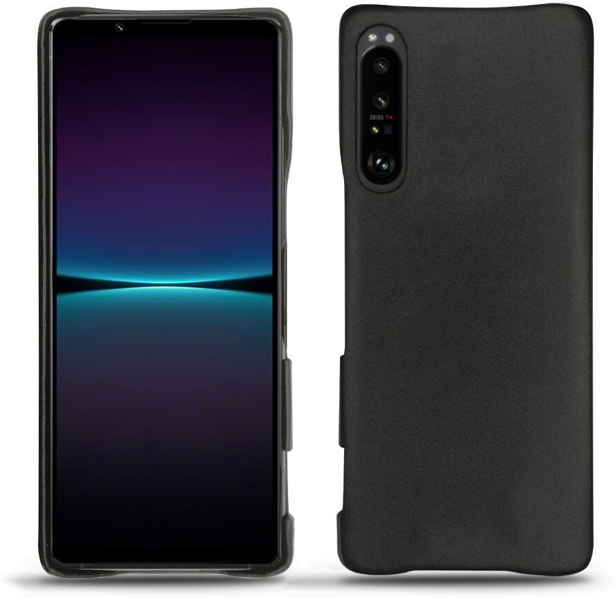 Noreve Funda de piel Sony Xperia 1 IV Perpétuelle Noir