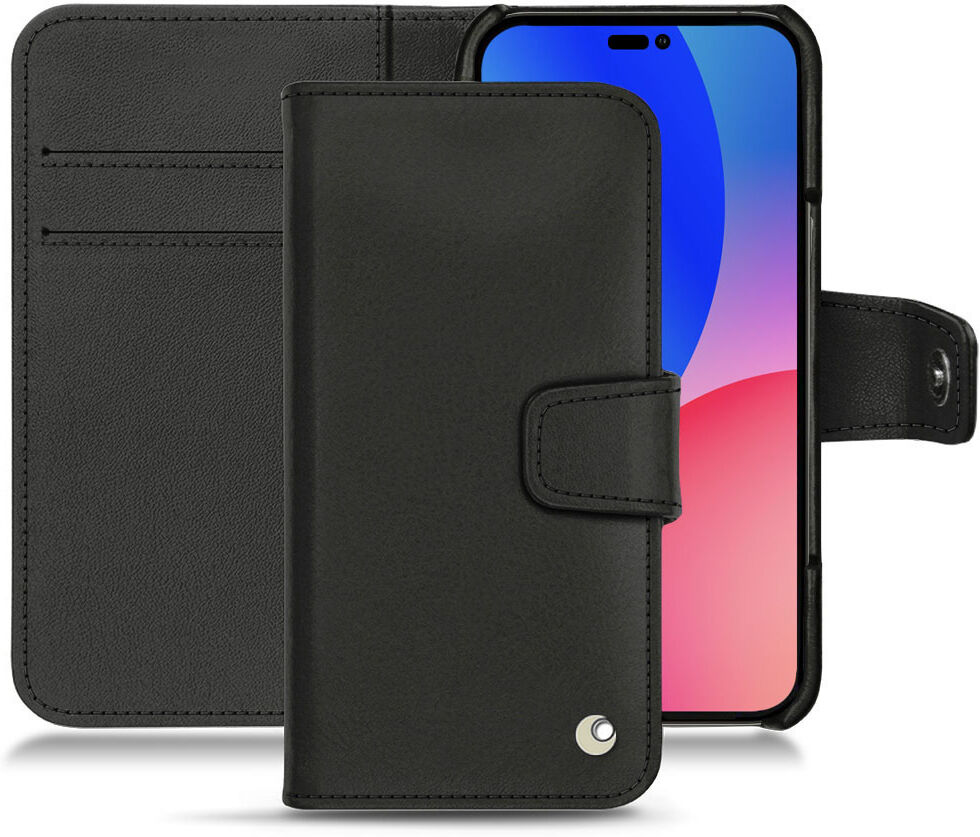 Noreve Funda de piel Apple iPhone 14 Pro Max Perpétuelle Noir