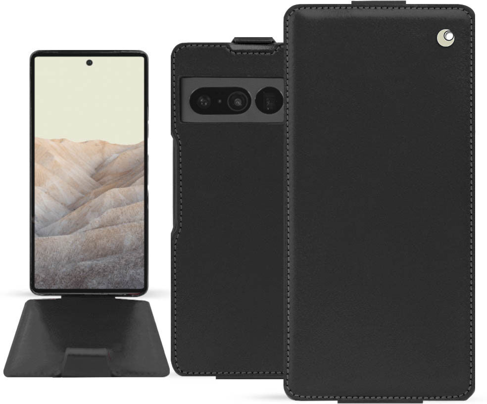 Noreve Funda de piel Google Pixel 7 Pro Perpétuelle Noir