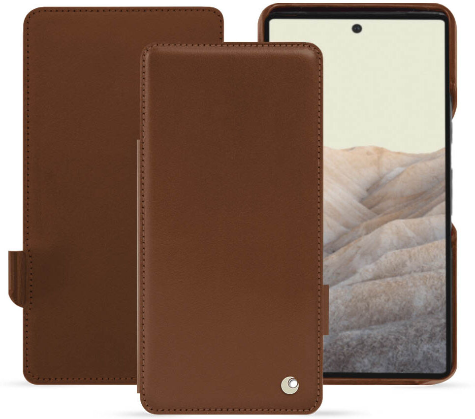 Noreve Funda de piel Google Pixel 7 Pro Perpétuelle Marron