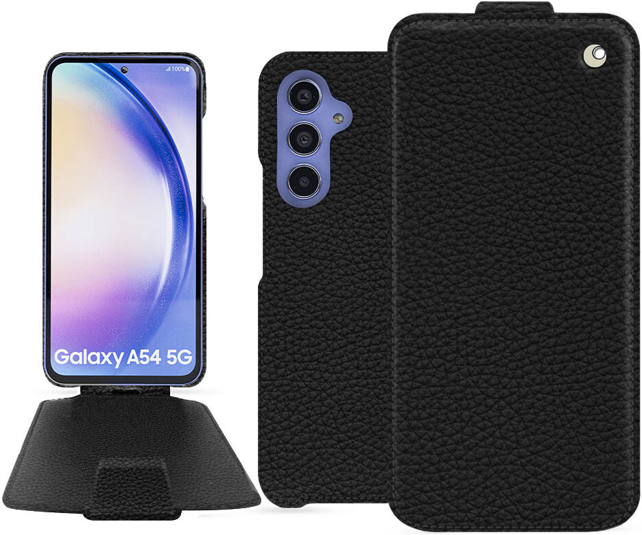 Noreve Funda de piel Samsung Galaxy A54 Ambition Ebène