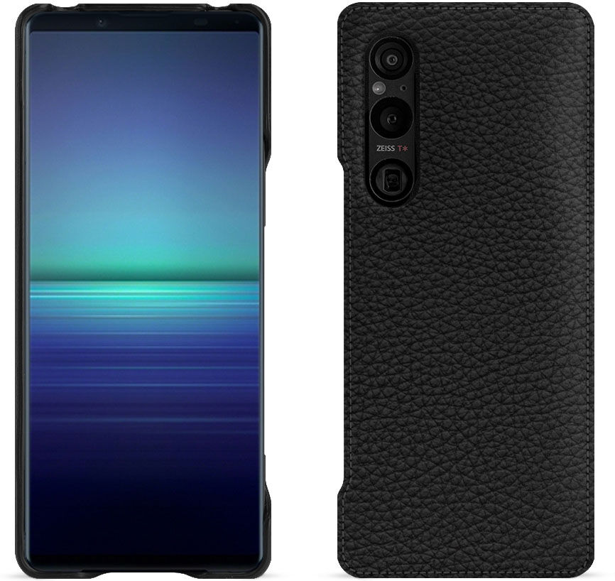 Noreve Funda de piel Sony Xperia 1 V Ambition Ebène