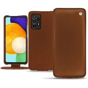 Noreve Funda de piel Samsung Galaxy A52 Perpétuelle Marron