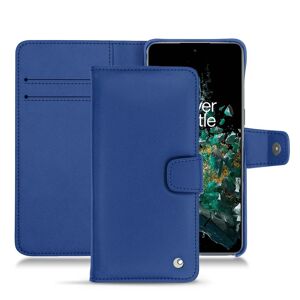 Noreve Funda de piel OnePlus 10T Perpétuelle Bleu océan