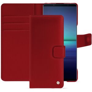 Noreve Funda de piel Sony Xperia 1 V Perpétuelle Rouge