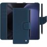 Noreve Funda de piel para cartera Samsung Galaxy Z Fold5 Ambition Indigo