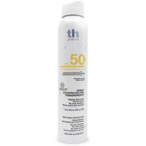 TH Pharma Protector solar en spray transparente FPS 50+, 250 ml