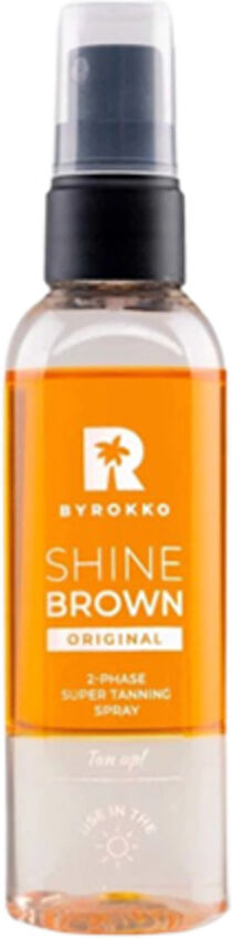 ByRokko Shine Brown Two-Phase bronceador en spray, 100 ml