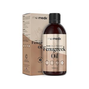 Maxmedix Aceite de fenogreco, prensado en frío, 100 ml