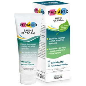 Pediakid Bálsamo de masaje de pecho  para niños, 40 ml