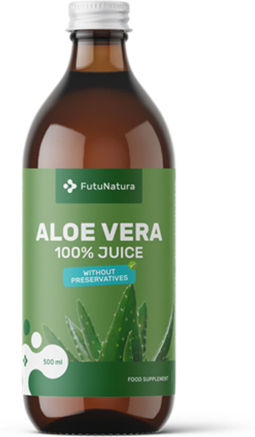 FutuNatura 100 % zumo de aloe vera, 500 ml