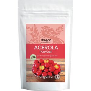 Dragon Superfoods Acerola en polvo (liofilizada) - BIO, 75 g