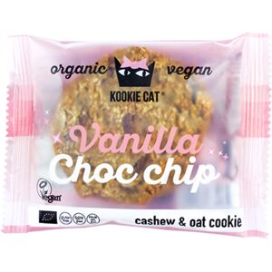 Smart Organic BIO Kookie Cat galleta - gotas de vainilla y chocolate, 50 g