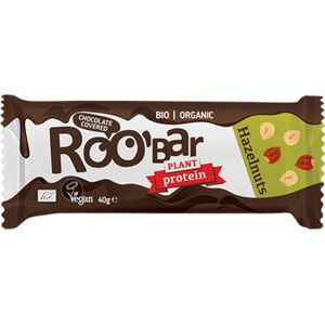 Smart Organic BIO Roobar barra de proteína - avellanas y chocolate, 40 g