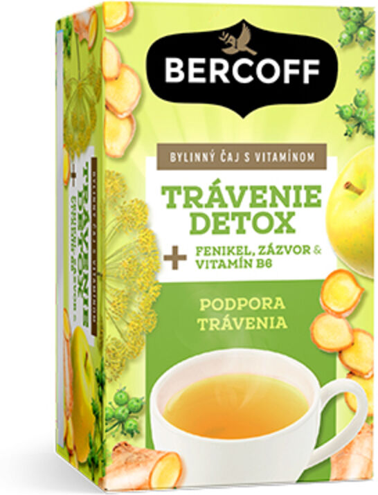 Klember Detox - té de hierbas con vitamina B6, 16 x 1,5 g