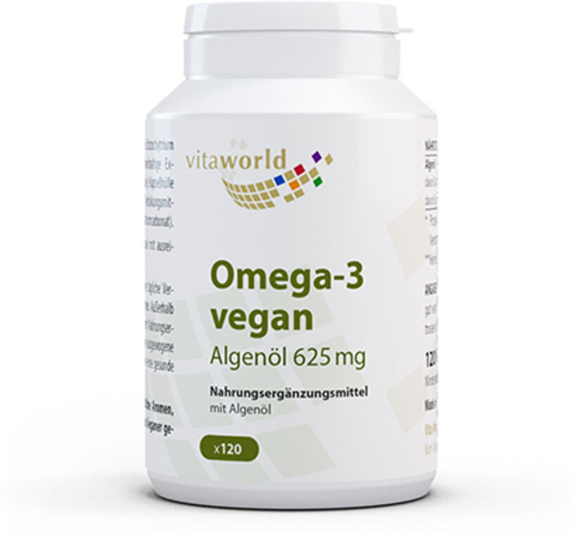 Vita World Omega 3 vegano, 120 cápsulas