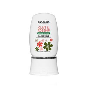 Essentiq Exfoliante facial natural - oliva y rosa mosqueta, 60 ml