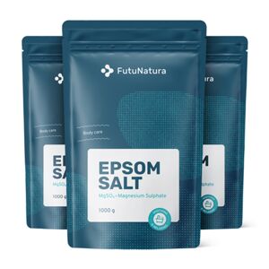 FutuNatura 3x Sal de Epsom, en total 3000 g