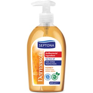 Septona Jabón de manos Dermasoft - miel, 600 ml