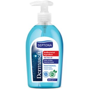 Septona Jabón de manos Dermasoft - provitamina B5, 600 ml