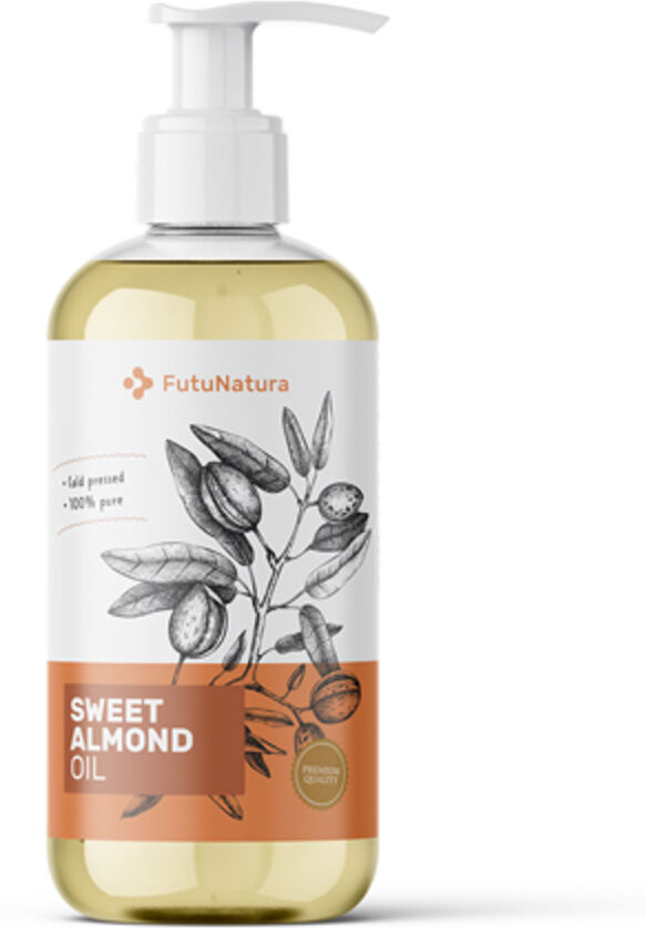 FutuNatura Aceite de almendra 100 % con dosificador, 300 ml