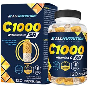 AllNutrition Vitamina C de liberación prolongada, 120 cápsulas