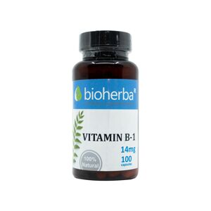 Bioherba Vitamina B1 (tiamina) 14 mg, 100 cápsulas