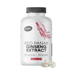 Erefit® Extracto de ginseng rojo de 1500 mg, 120 cápsulas