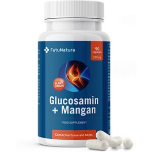 FutuNatura Glucosamina + Manganeso 500 mg, 90 cápsulas