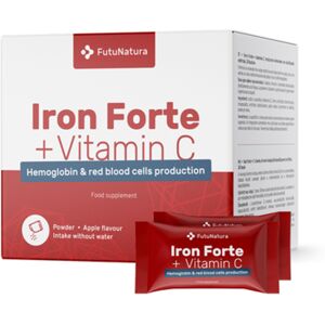 FutuNatura Hierro Forte + vitamina C DIRECT, 30 sobres