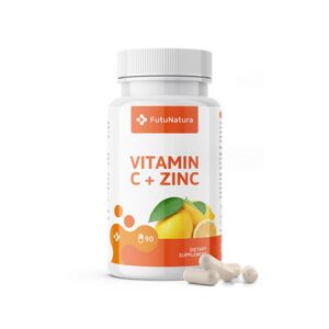 FutuNatura Vitamina C + Zinc, 90 cápsulas