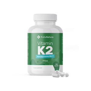 FutuNatura Vitamina K2 MK-7 200 μg, 180 cápsulas