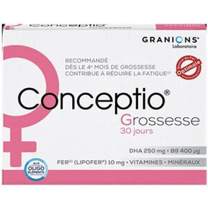 Granions Laboratoire Vitaminas para mujeres embarazadas, 30 + 30 cápsulas