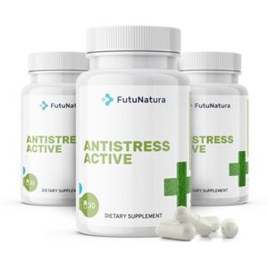 FutuNatura 3x AntiStress Active, en total 90 cápsulas