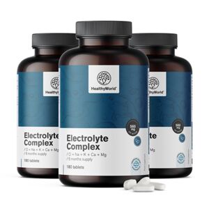 HealthyWorld® 3x Complejo de electrolitos, en total 540 comprimidos