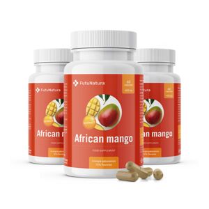 FutuNatura 3x Mango africano – extracto, en total 180 cápsulas