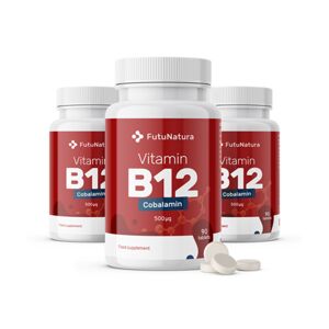 FutuNatura 3x Vitamina B12, en total 270 comprimidos