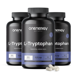 OnEnergy 3x L-triptófano 500 mg, en total 900 cápsulas
