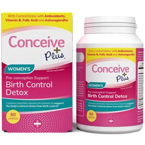 Sasmar Birth Control Detox, 60 cápsulas