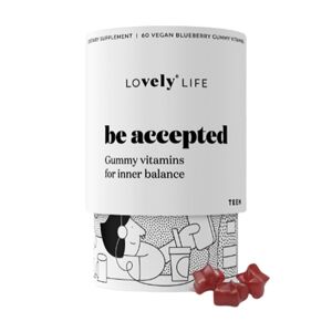 Vely Be Accepted – gominolas veganas para adolescentes, 60 gominolas