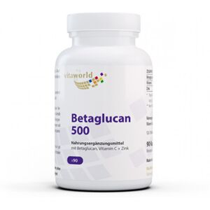 Vita World Betaglucano 500 mg, 90 cápsulas