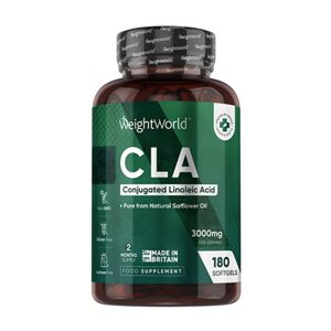 WeightWorld CLA 3000 mg, 180 cápsulas blandas