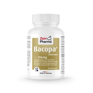 Zein Pharma Brahmi (Bacopa monnieri) 150 mg, 60 cápsulas