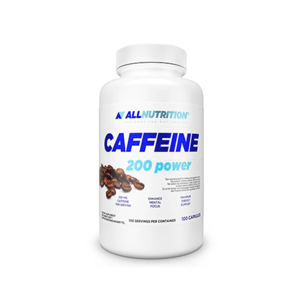 AllNutrition Cafeína 200 mg, 100 cápsulas