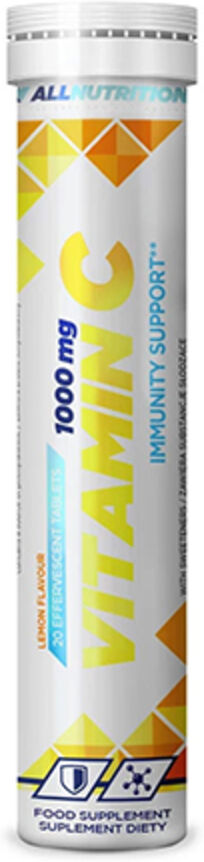 AllNutrition Vitamina C 1000 mg, 20 comprimidos efervescentes