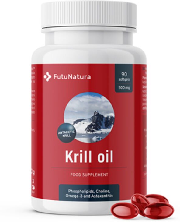 FutuNatura Aceite de krill Superba2™ 500 mg, 90 cápsulas blandas