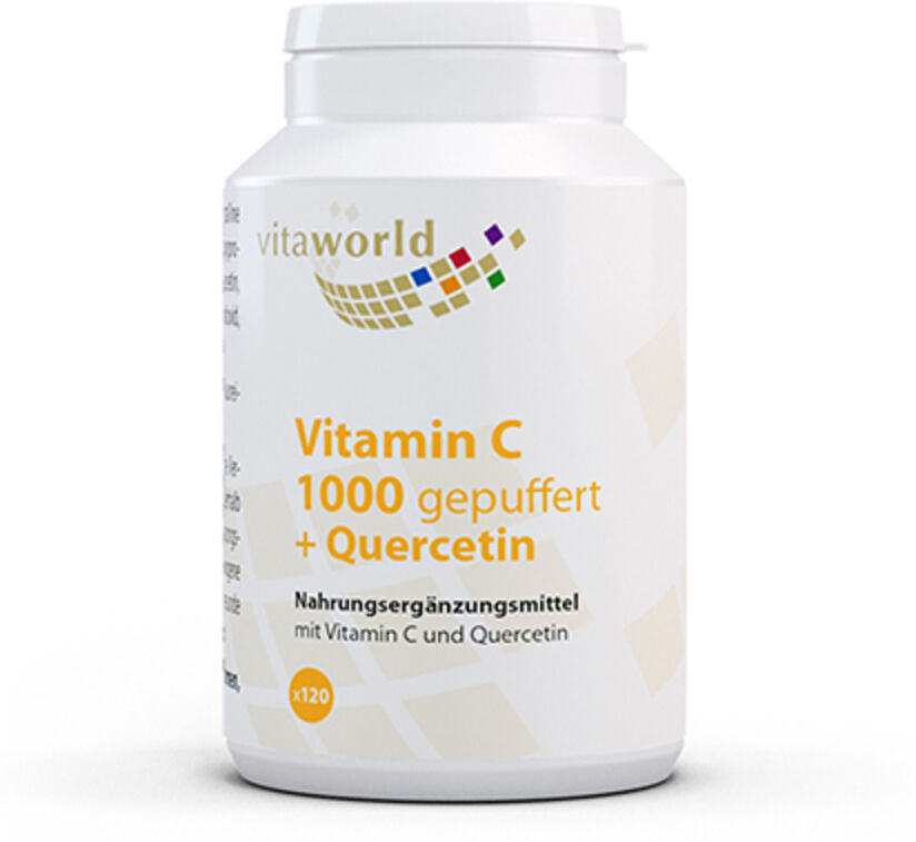 Vita World Vitamina C + quercetina, 120 comprimidos