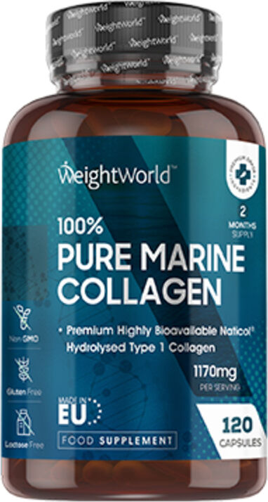 WeightWorld Colágeno marino 1170 mg, 120 cápsulas