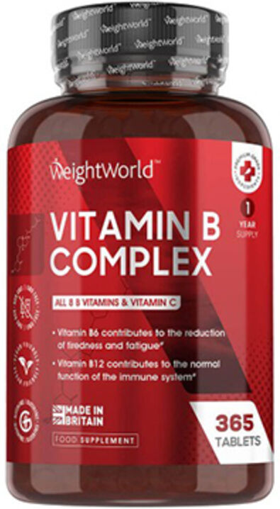 WeightWorld Complejo de vitamina B, 365 comprimidos